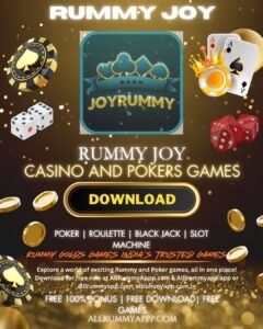 Rummy Joy Apk – Download & Get ₹500 {Official App} 1